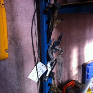 cable accelerateur + manette des Gaz Autoportée